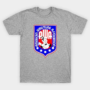 1970s AWA logo American Wrestling Association T-Shirt